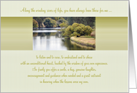 River of Life Sentimental Father’s Day for Dad card