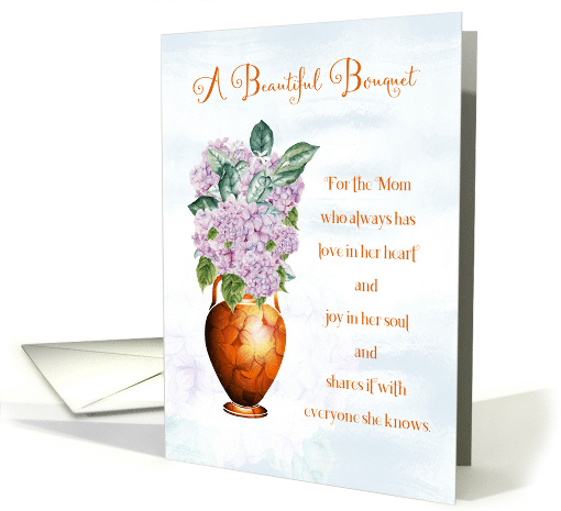 Mother's Day Beautiful Bouquet Hydrangeas card (1465006)