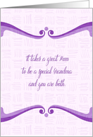 Happy Grandparents Day for Grandma card