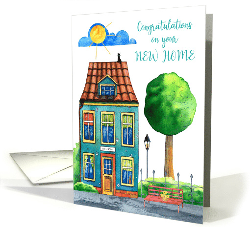 Congratulations on Your New Home card (1492976)