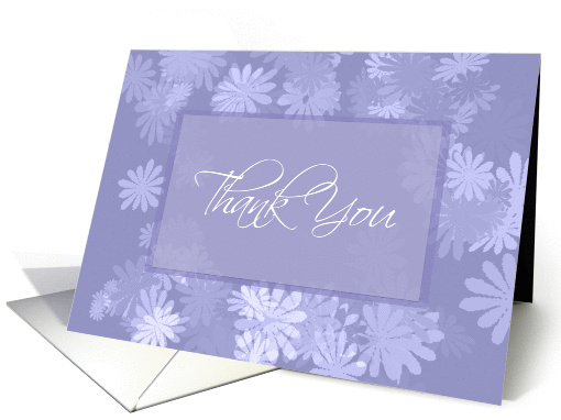 Thank You ~ Spray of Daisies card (927406)