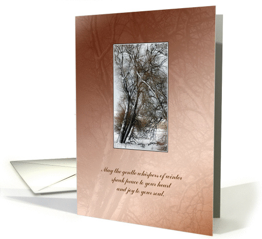 Christmas Whispers of Winter Trees card (936709)