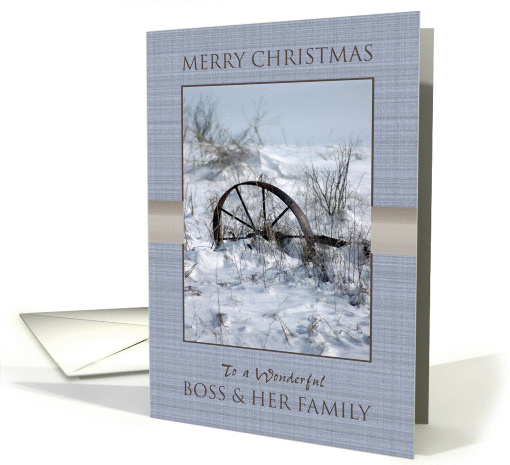 Merry Christmas to Boss and Her Family ~ Farm Implement in... (940967)