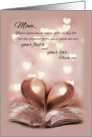 Mom Gifts of Love & Faith - Mother’s Day Card