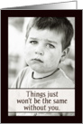 Woeful Child - Best Wishes on Your New Job Card