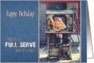 Full Serve Birthday - Gas Pump card