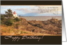 Let Your Light Shine Birthday card