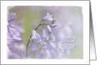 Thank You Soft Floral card