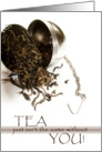 Tea Time - Missing You Card