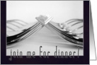 Dinner Date Invitation card