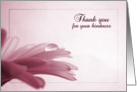 Thank You for Your Kindness - Pink Daisy card