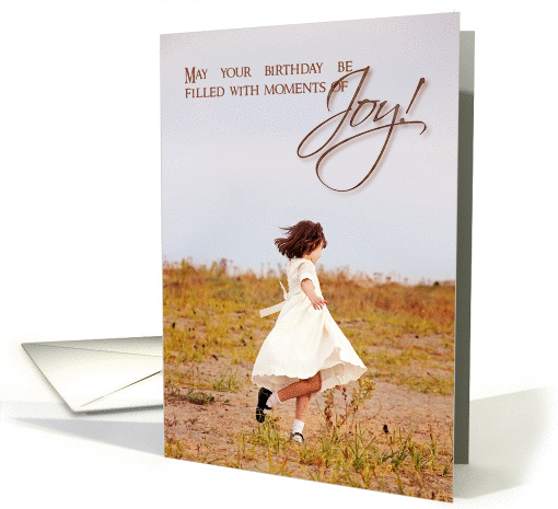 Moments of Joy - Dancing Birthday card (1163898)