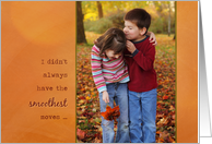 Fumbled Kiss - Love/Romance card
