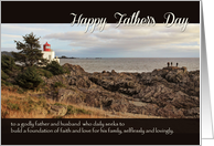 Lighthouse - Father’s Day for Christian Dad card