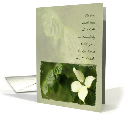 Dogwood Flower - Faith-based Sympathy card (1391082)