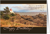 Let Your Light Shine Birthday card