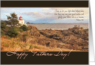 Let Your Light Shine Father’s Day card