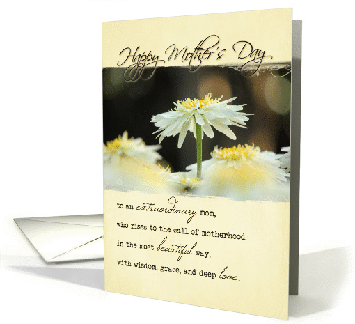Mother's Day Daisy for Mom card (1462564)