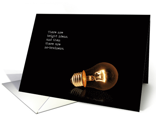 Bright Ideas and No-Brainers - Friendship Thanks card (1538622)