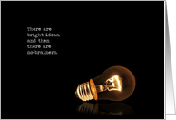 Bright Ideas and No-Brainers - Friendship Thanks card