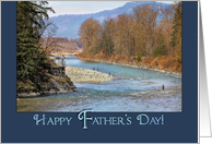 Fishing at the River - Father’s Day card