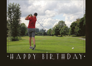 Golfer Happy...