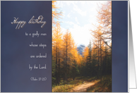 Husband on God’s Path Birthday card