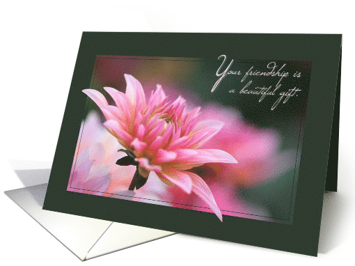 Friendship is a Gift Thank You card (1657246)