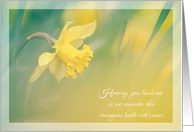 Honoring Your Loved One Remembrance Card