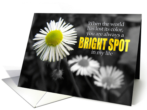 Friendship Card - You're a Bright Spot in my Life card (859343)