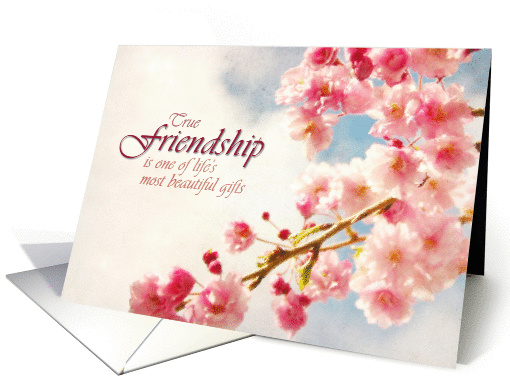 True Friendship - Thank You card (874560)