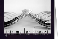 Dinner Date Invitation card