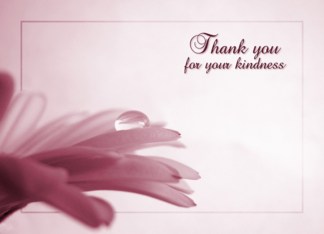 Thank You for Your...
