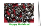 Happy Holidyas, jingle bells card