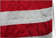 US Flag, these colors never run card