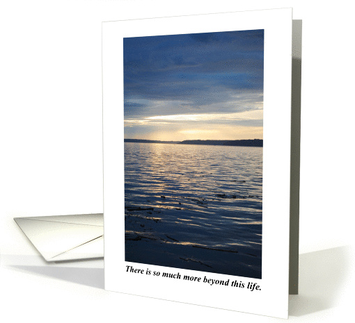 Sympathy, Lovely Beach Sunset card (869178)