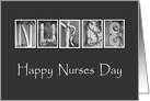 Happy Nurses Day - Alphabet Art Card