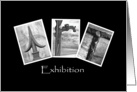 Art Exhibition - Invitation - Alphabet Art card