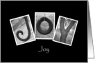 Joy - Alphabet Art card