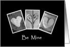 Be Mine - Hearts -Valentine’s Day - Alphabet Art card