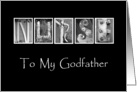 Godfather - Nurses Day - Alphabet Art card