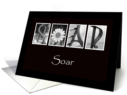 Soar - Alphabet Art card (1430854)
