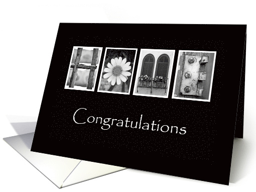 Home - Congratulation - Alphabet Art card (1531408)