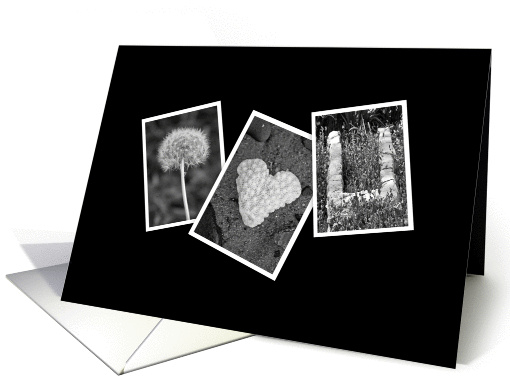 I Love You - Alphabet Art card (857381)