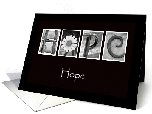 Hope - Alphabet Art card (857447)