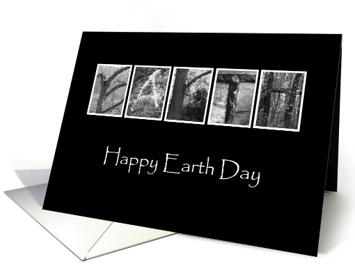 Earth Day - Alphabet Art card (860046)