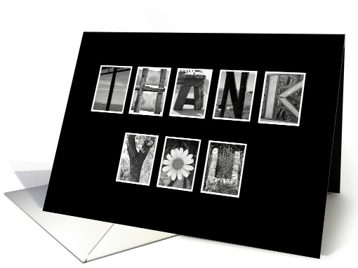 Employee Appreciation - Thank You - Alphabet Art card (889560)