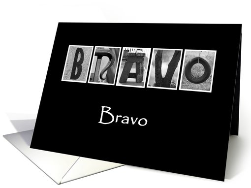 Employee of the Month - Alphabet Art card (889652)