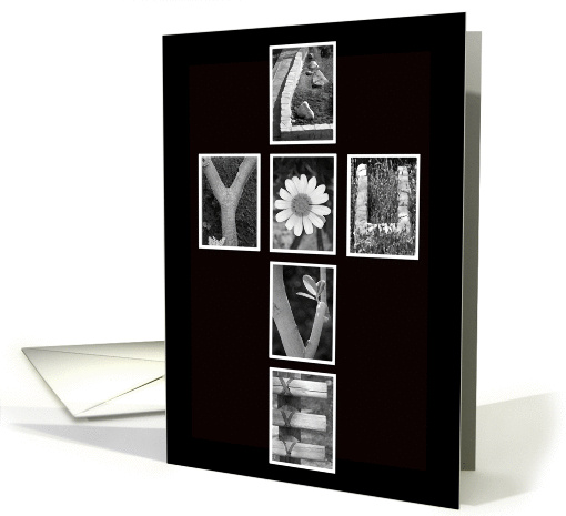 Valentine's Day - Love You - Alphabet Art card (894145)