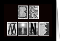 Valentine’s Day - Be Mine - Alphabet Art card